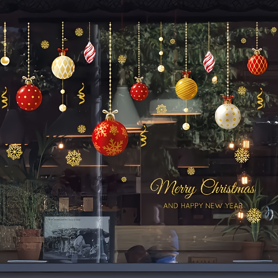 สติ๊กเกอร์ติดหน้าต่างแบบใช้ซ้ำ - Snowflake Window Decal บทวิจารณ์และราคา