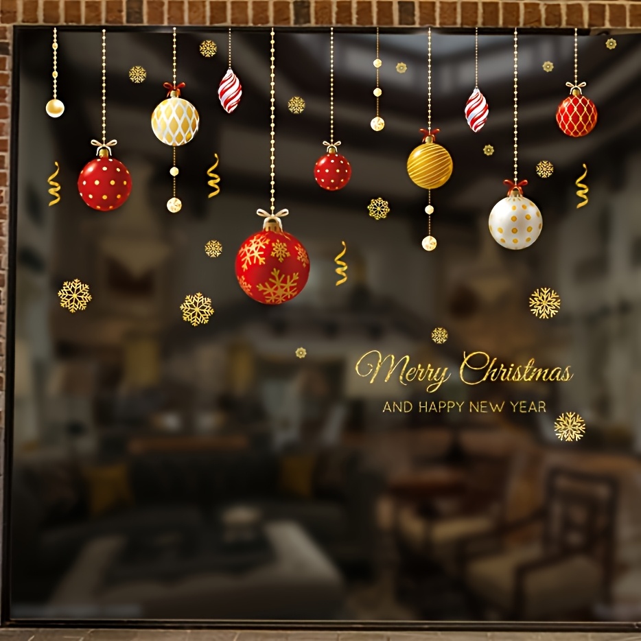 สติ๊กเกอร์ติดหน้าต่างแบบใช้ซ้ำ - Snowflake Window Decal บทวิจารณ์และราคา