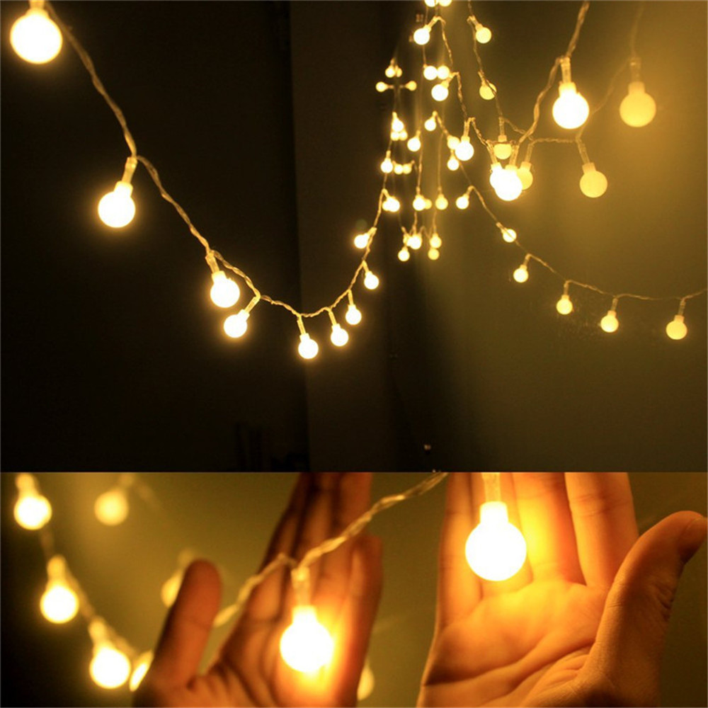 ไฟประดับโซลาร์เซลล์/USB/แบตเตอ - Christmas Lights Outdoor บทวิจารณ์และราคา