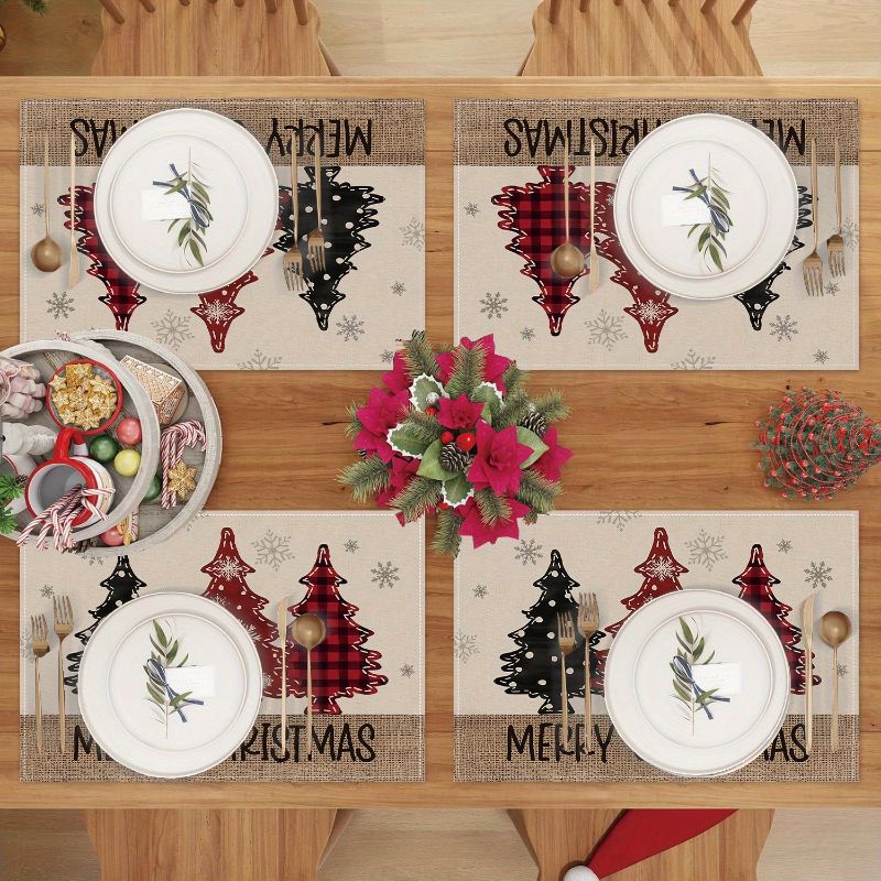 ชุดผ้ารองโต๊ะคริสต์มาสสไตล์อเม - Christmas Table Runner บทวิจารณ์และราคา