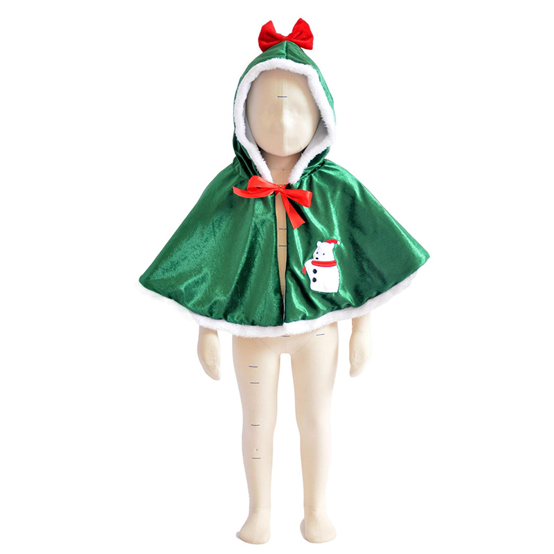 เสื้อคลุมมีฮู้ดลายเอลฟ์สีเขียว - Elf Costume Christmas บทวิจารณ์และราคา