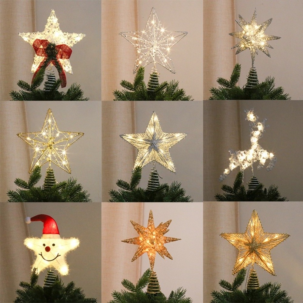 ท็อปเปอร์ต้นคริสต์มาสรูปดาว 3  - Star Tree Topper บทวิจารณ์และราคา