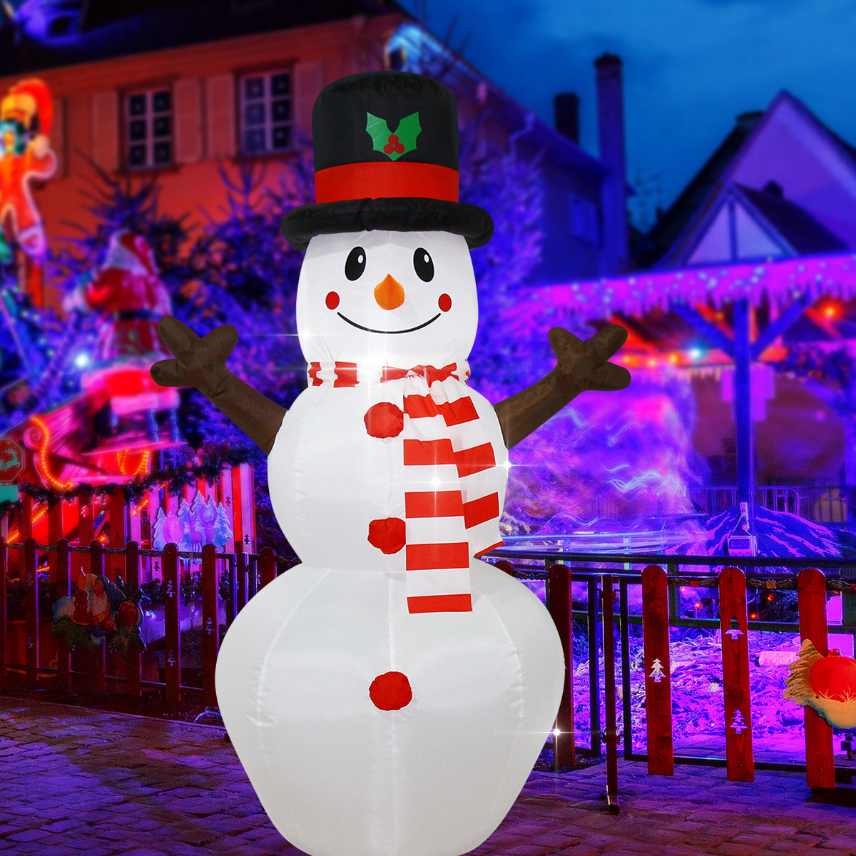 ของตกแต่งคริสต์มาสเป่าลมสำหรับ - Christmas Lights Outdoor บทวิจารณ์และราคา