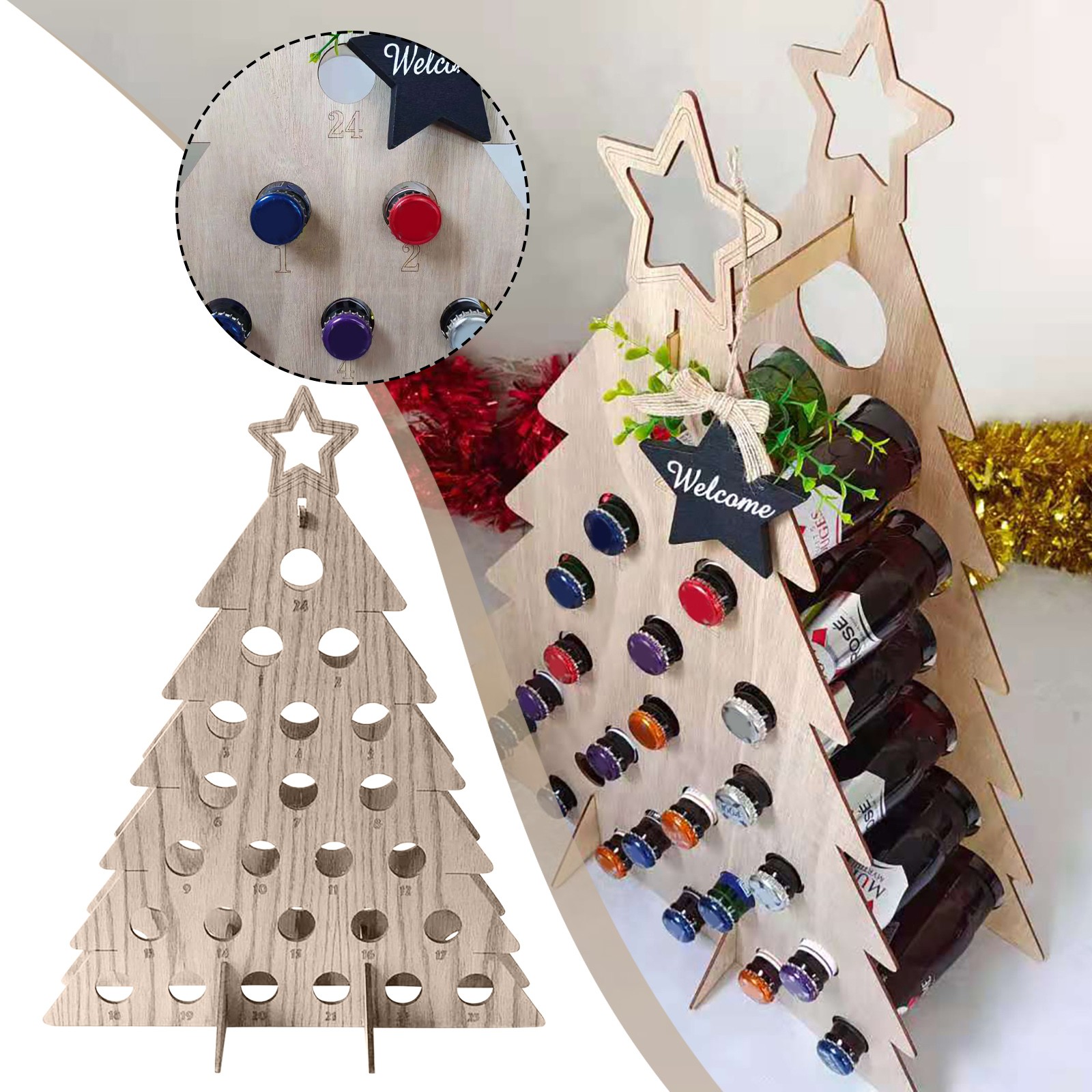 ปฏิทินนับถอยหลังวันคริสต์มาสสำ - Advent Calendar Gift บทวิจารณ์และราคา