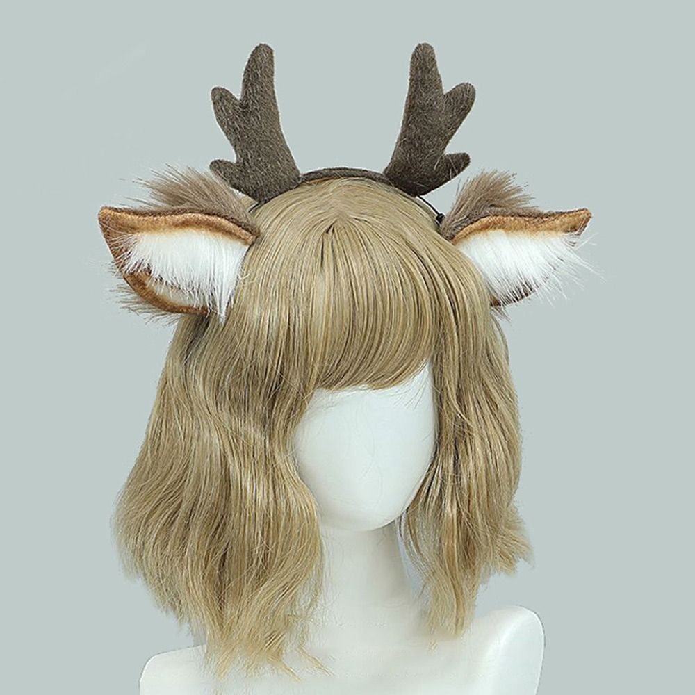 ที่คาดผมรูปหูกวางเรนเดียร์แบบ  - Reindeer Antlers Headband บทวิจารณ์และราคา