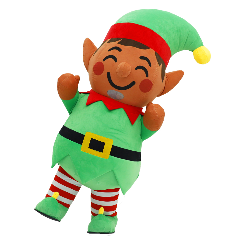 ชุดมาสคอตตุ๊กตาเอลฟ์คริสต์มาสแ - Elf Costume Christmas บทวิจารณ์และราคา
