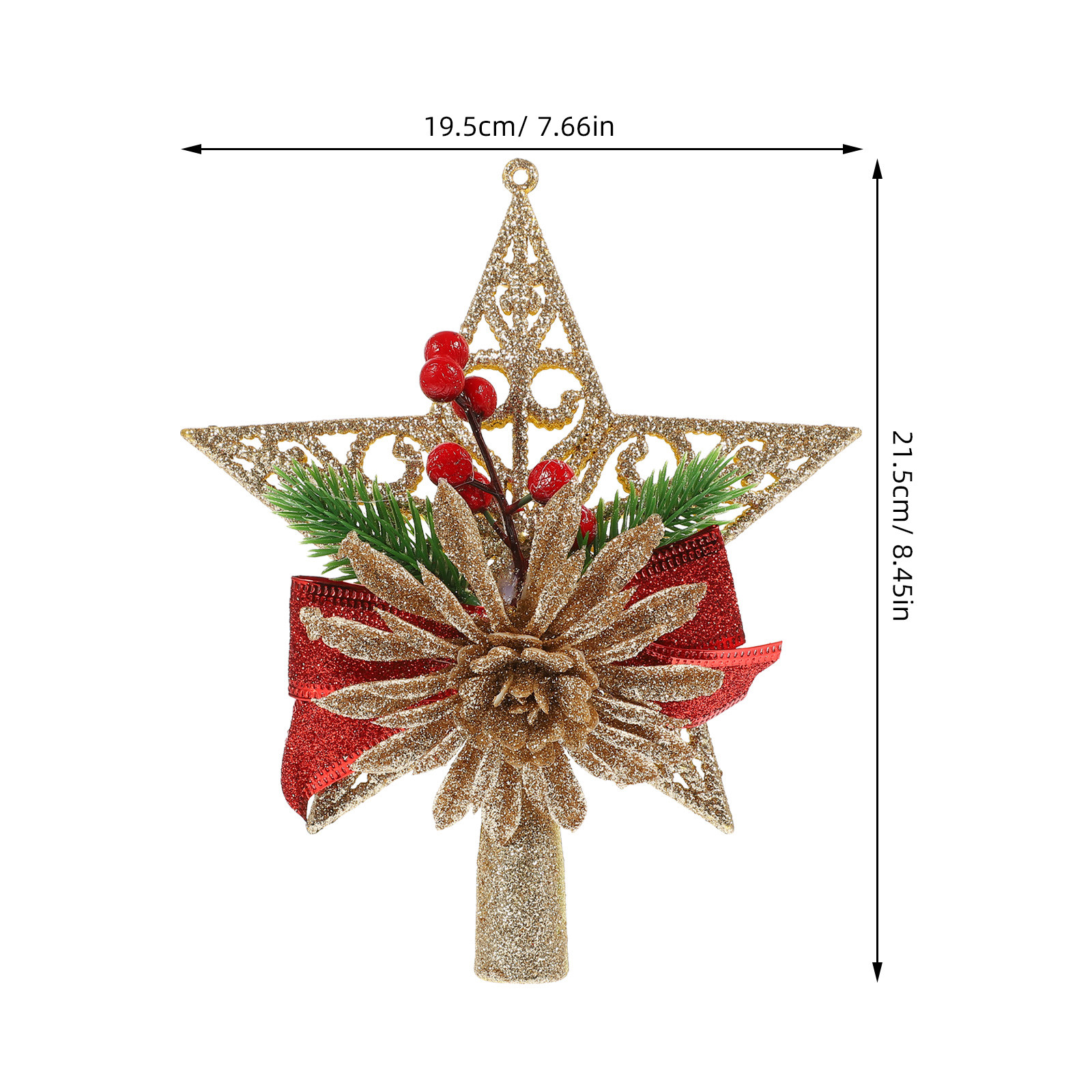 ดาวประดับยอดต้นคริสต์มาส 1 ชิ้ - Star Tree Topper บทวิจารณ์และราคา