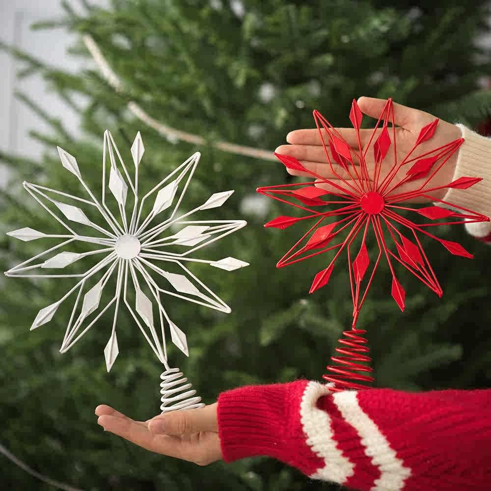 12.6 นิ้วไฟ LED สร้างสรรค์ Gli - Star Tree Topper บทวิจารณ์และราคา