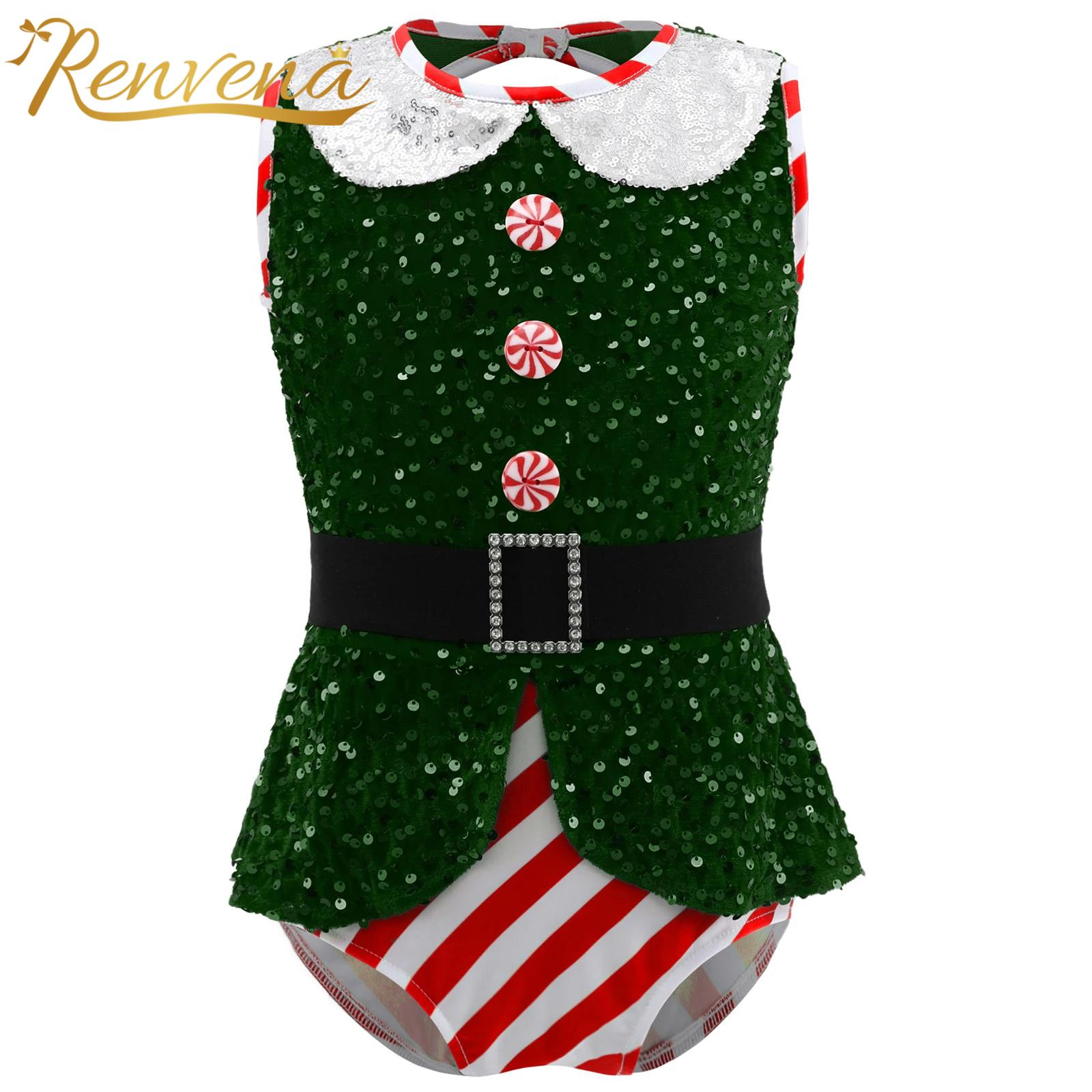 ชุดจั๊มสูทเด็กผู้หญิงประดับเลื - Elf Costume Christmas บทวิจารณ์และราคา
