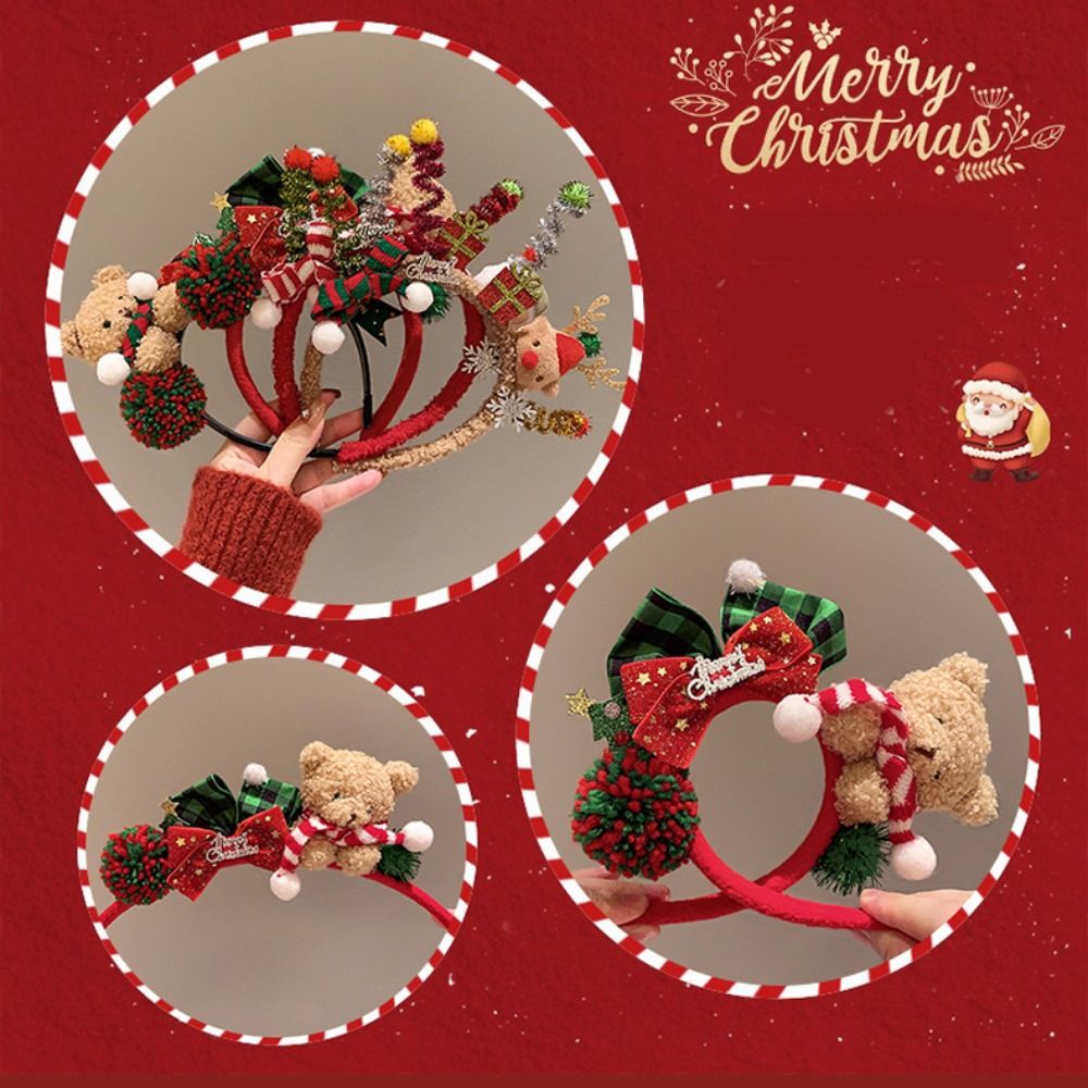 ที่คาดผมคริสต์มาส ที่คาดผมซานต - Reindeer Antlers Headband บทวิจารณ์และราคา