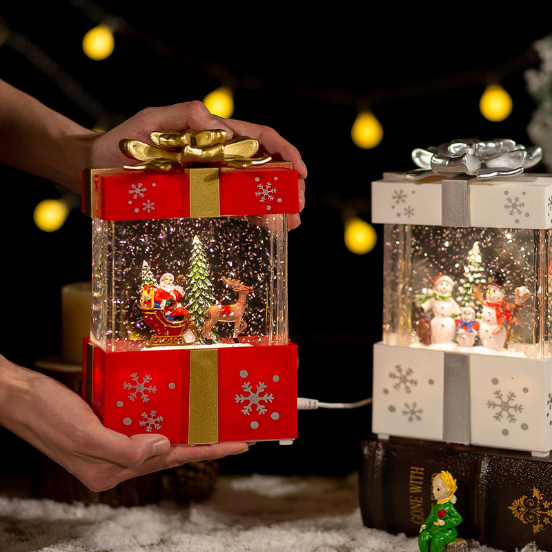 กล่องดนตรีลูกโลกหิมะอัตโนมัติ  - Snow Globe Musical บทวิจารณ์และราคา