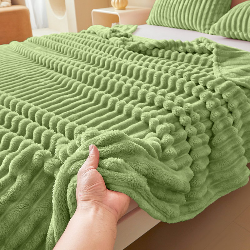 ผ้าห่มขนกระต่ายเทียมสองด้านสุด - Christmas Throw Blanket บทวิจารณ์และราคา