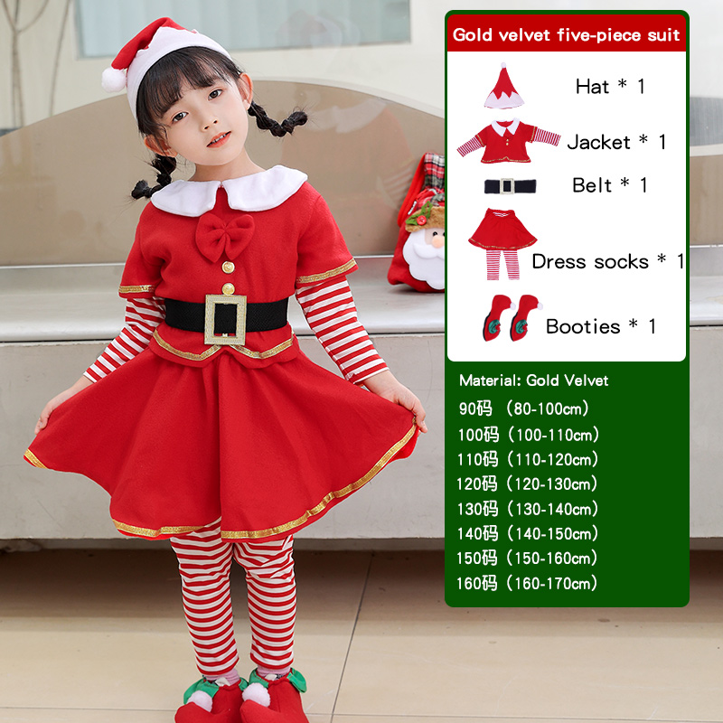 ชุดเอลฟ์คริสต์มาสสำหรับเด็ก -  - Elf Costume Christmas บทวิจารณ์และราคา