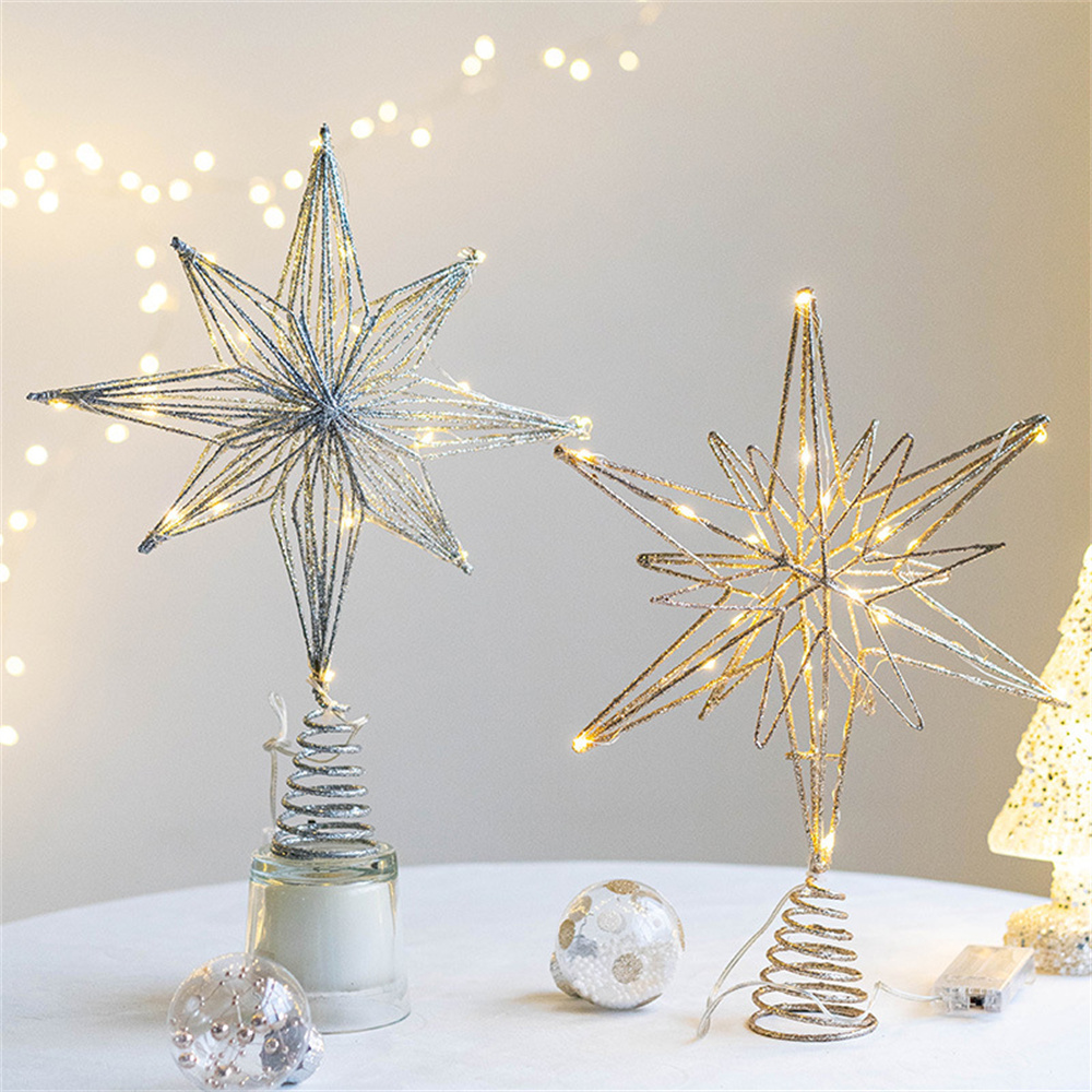 ต้นคริสต์มาส Toppers ดาว LED S - Star Tree Topper บทวิจารณ์และราคา