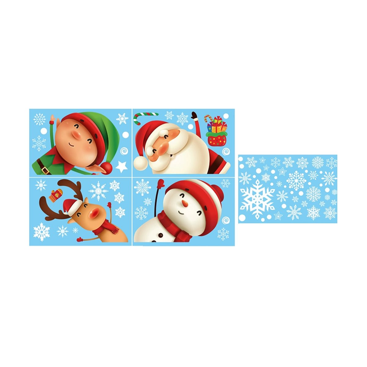 สินค้ามาใหม่ 80 ชิ้น สติ๊กเกอร - Snowflake Window Decal บทวิจารณ์และราคา