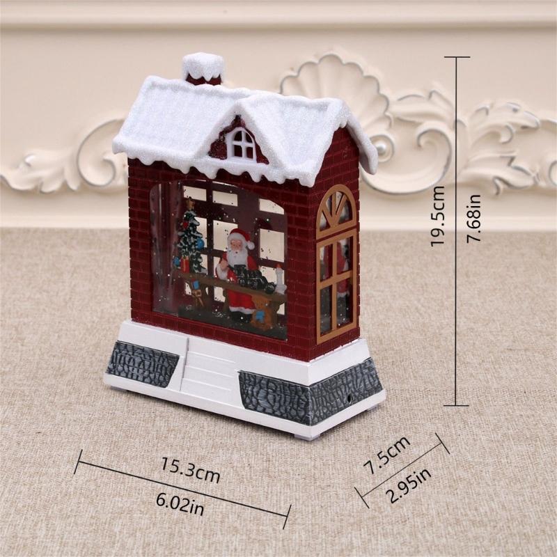 คริสต์มาสลูกโลกหิมะแบตเตอรี่แล - Snow Globe Musical บทวิจารณ์และราคา