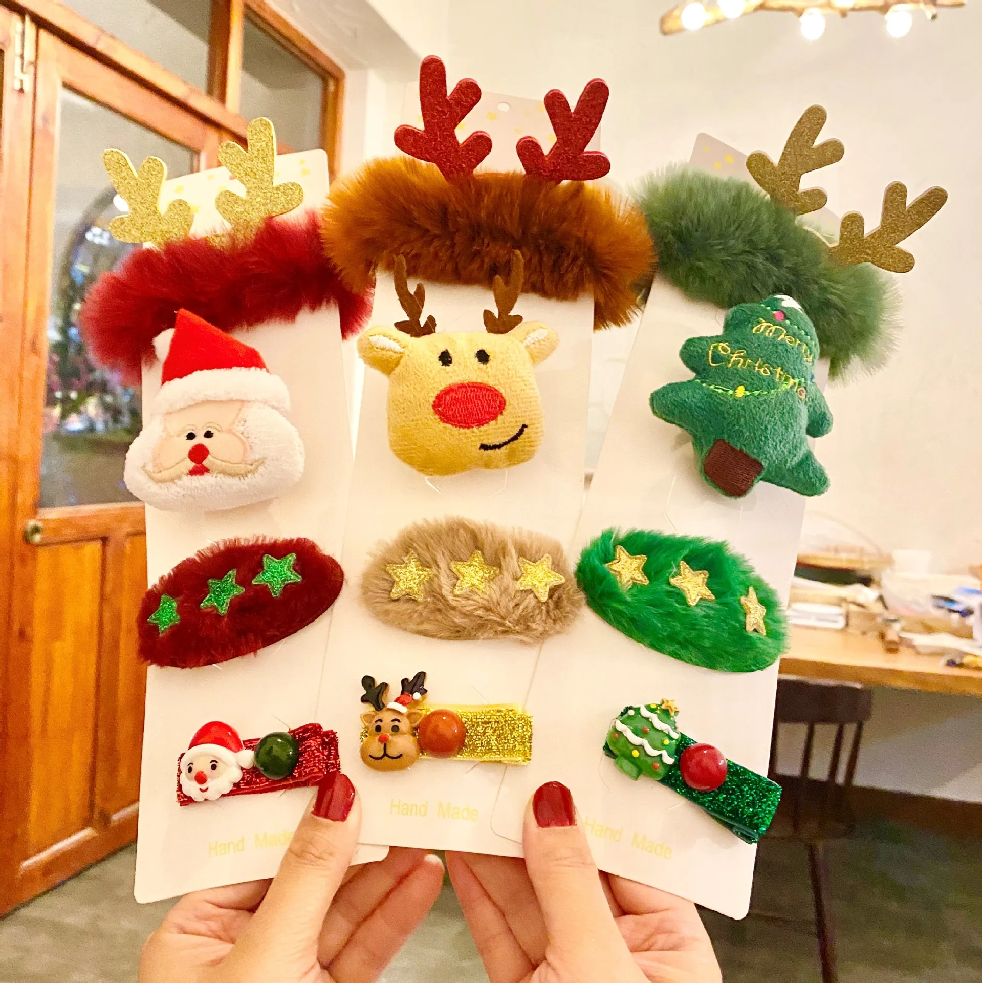 คริสต์มาสแถบคาดศีรษะ Reindeer  - Reindeer Antlers Headband บทวิจารณ์และราคา