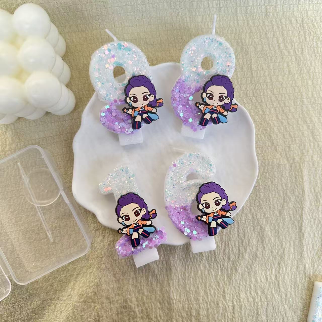กลุ่มนักล่าแม่มด เทียนวันเกิด  - Holiday Candle Set บทวิจารณ์และราคา