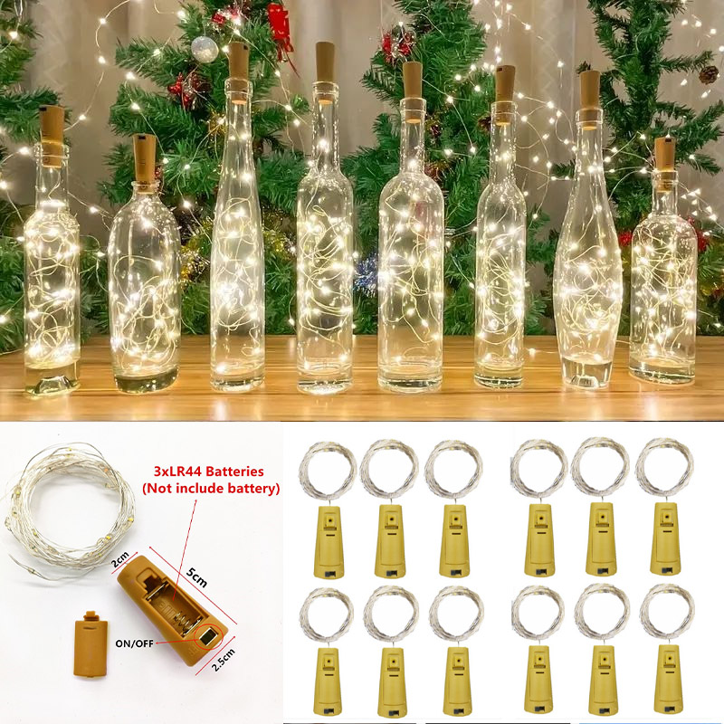 ไฟประดับขวดไวน์ 6 ชิ้น 20 หลอด - Led Fairy String Lights บทวิจารณ์และราคา