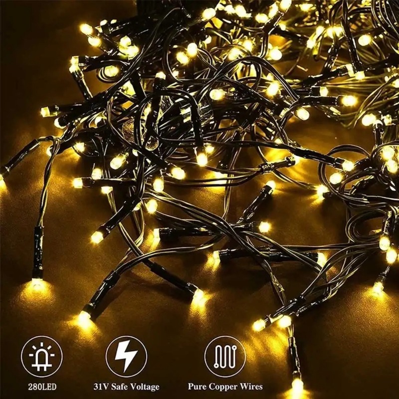 ไฟประดับ LED แบบ USB กันน้ำ สำ - Led Fairy String Lights บทวิจารณ์และราคา