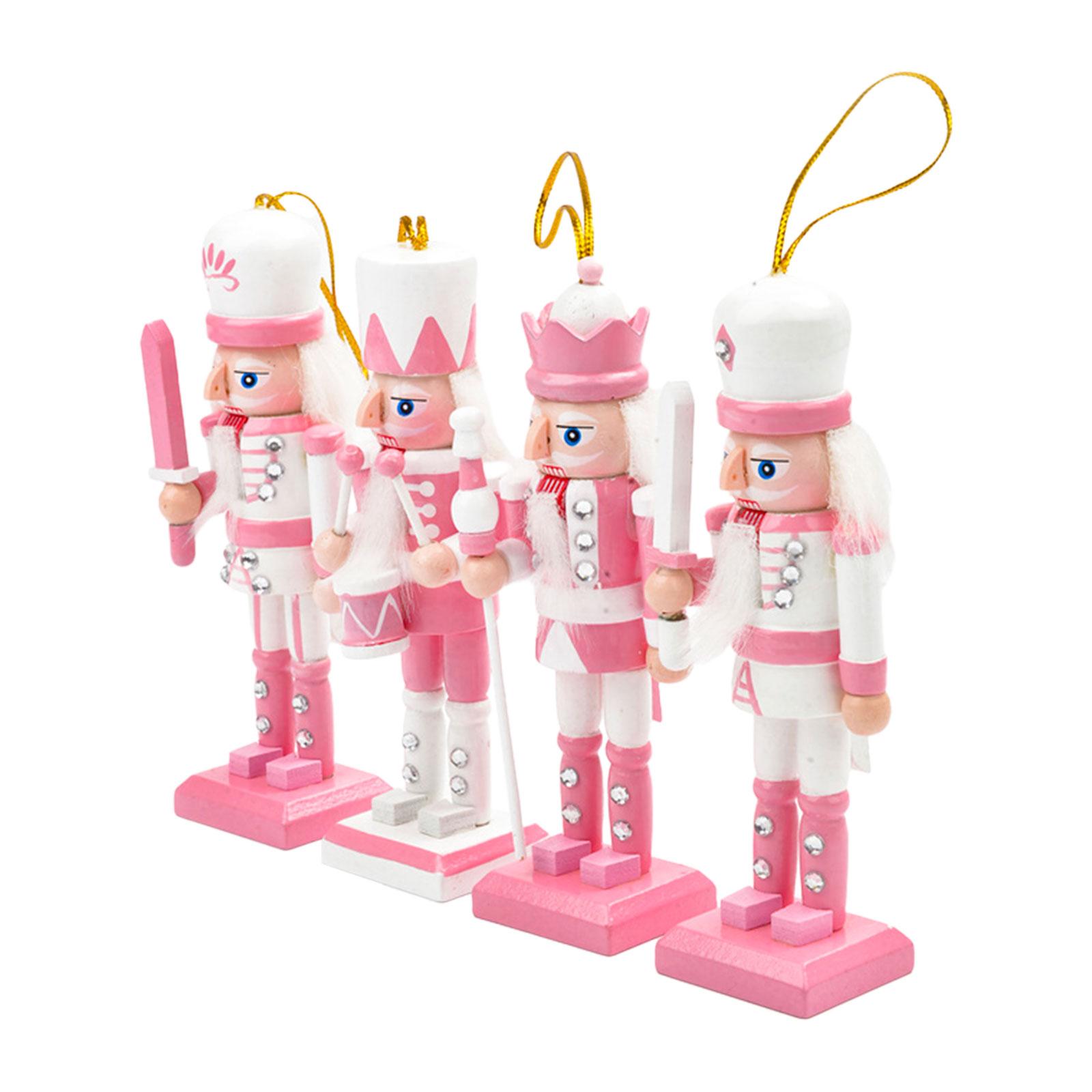 ตุ๊กตาทหารนัทแครกเกอร์ไม้ 4 ชิ - Nutcracker Figurine บทวิจารณ์และราคา