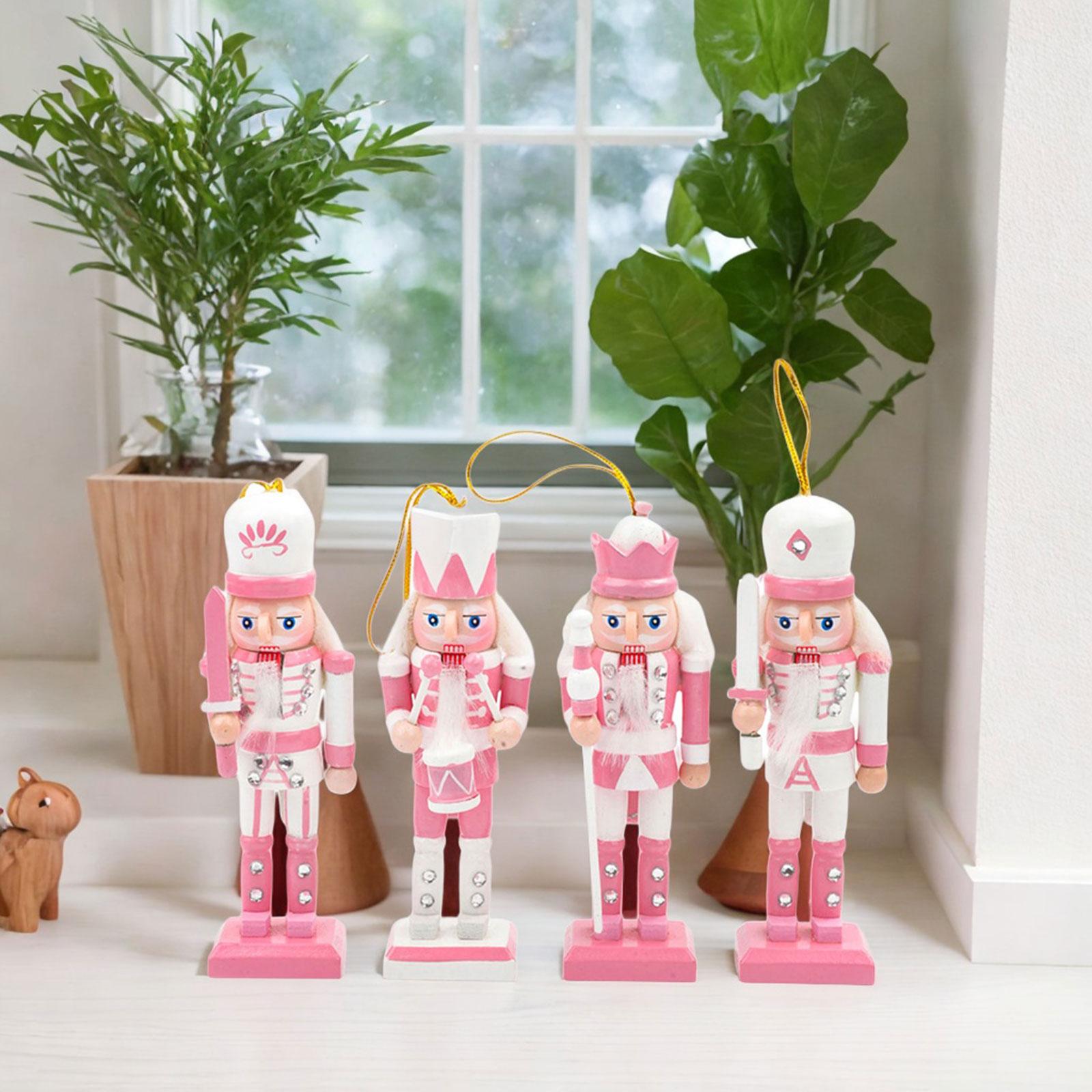 ตุ๊กตาทหารนัทแครกเกอร์ไม้ 4 ชิ - Nutcracker Figurine บทวิจารณ์และราคา