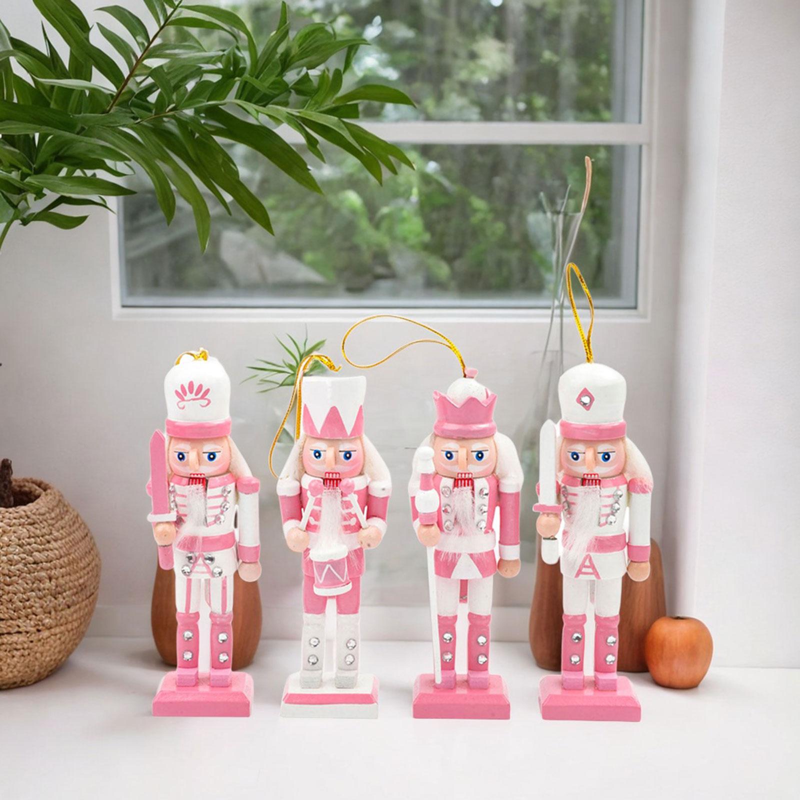 ตุ๊กตาทหารนัทแครกเกอร์ไม้ 4 ชิ - Nutcracker Figurine บทวิจารณ์และราคา