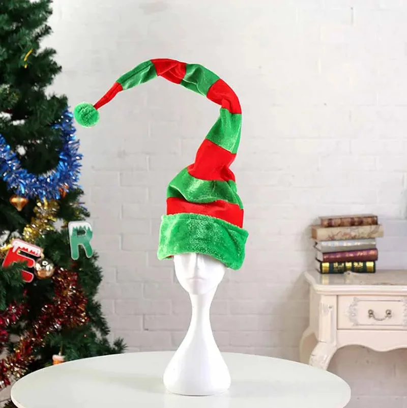 หมวกคริสต์มาส หมวกซานต้าขนปุย  - Santa Hat Plush บทวิจารณ์และราคา