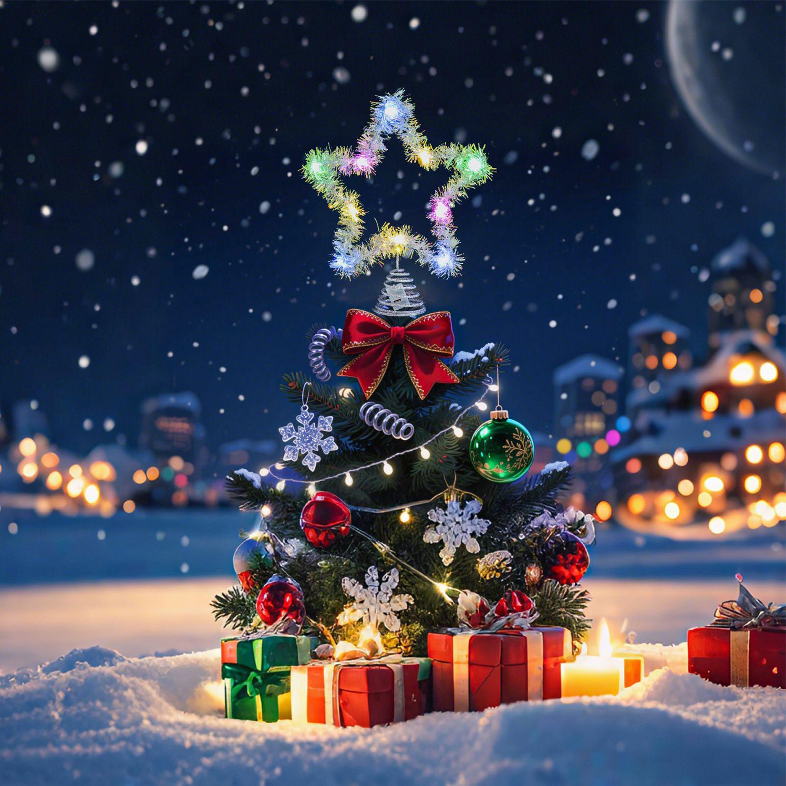 ดาวประดับยอดต้นคริสต์มาส รูปดา - Star Tree Topper บทวิจารณ์และราคา