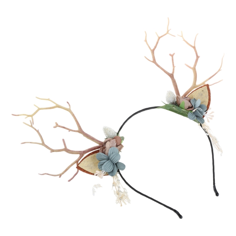 สาขา Reindeer Antler รูปร่างผม - Reindeer Antlers Headband บทวิจารณ์และราคา