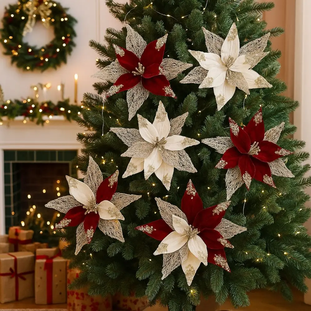 พวงหรีดต้นคริสต์มาสประดิษฐ์ขนา - Christmas Wreath Fake บทวิจารณ์และราคา