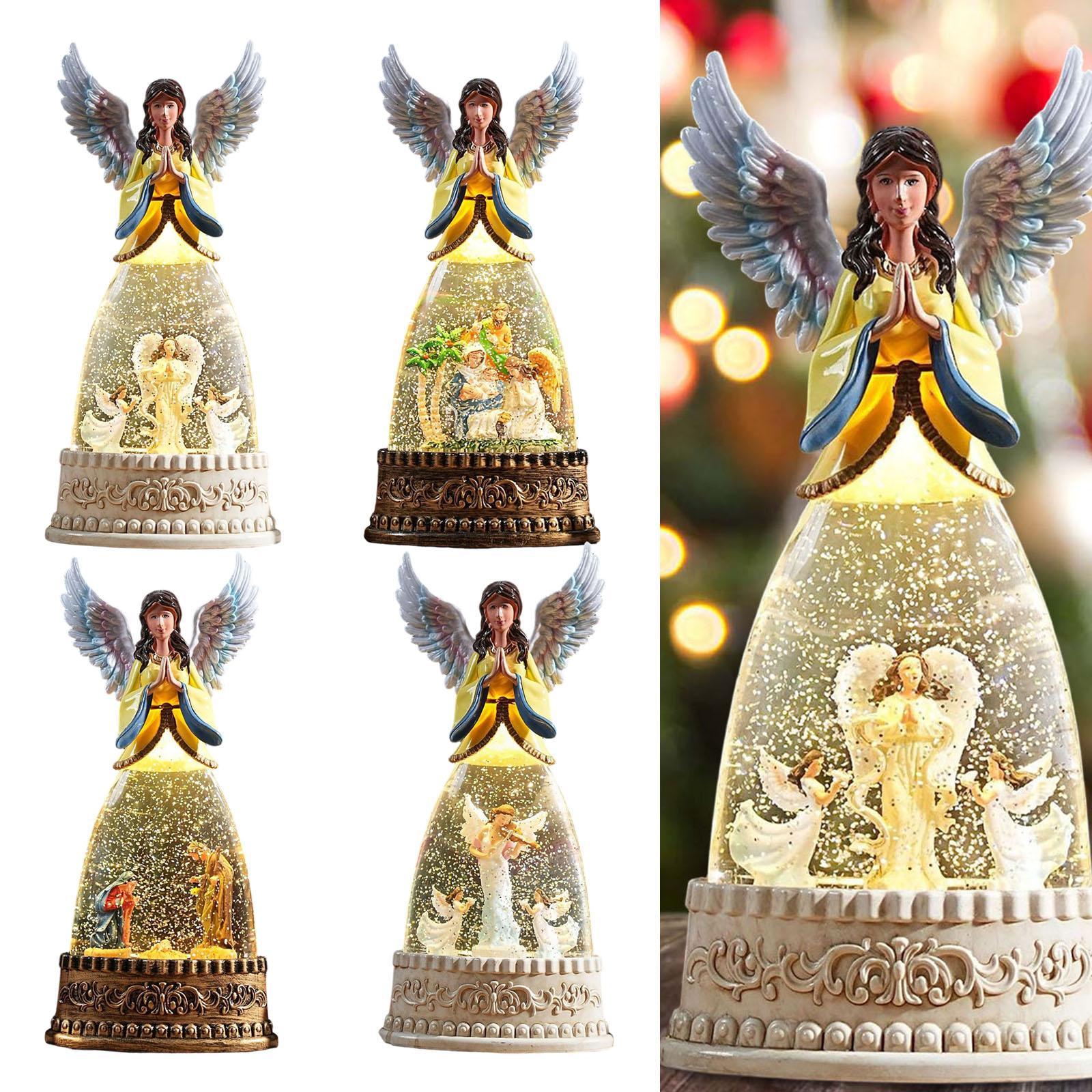 กล่องดนตรีลูกโลกหิมะรูปนางฟ้าเ - Snow Globe Musical บทวิจารณ์และราคา