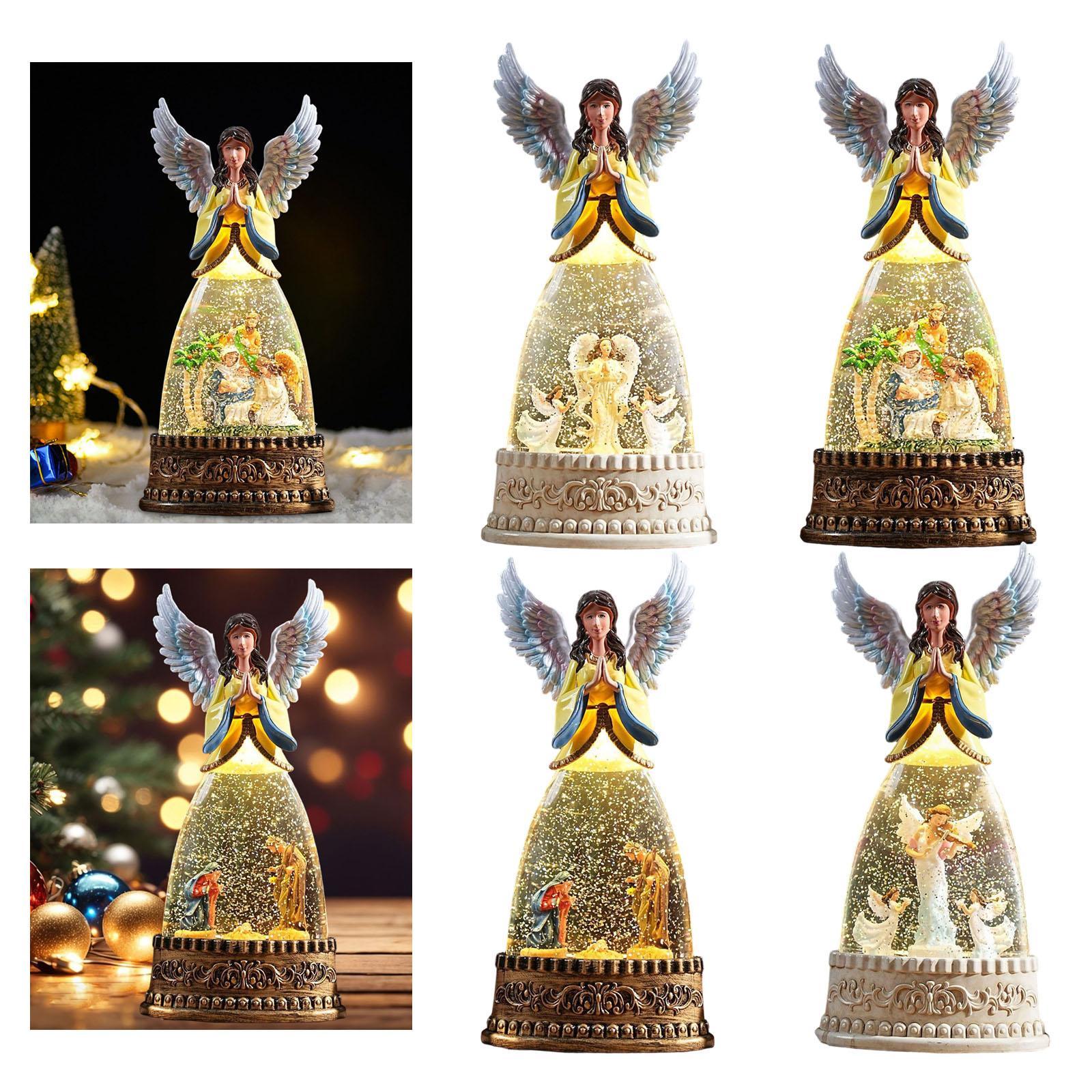 กล่องดนตรีลูกโลกหิมะรูปนางฟ้าเ - Snow Globe Musical บทวิจารณ์และราคา