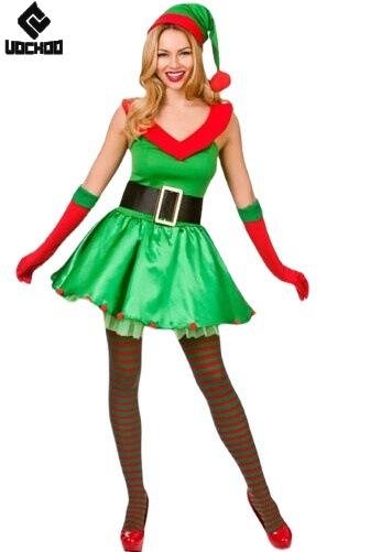 ชุดคอสเพลย์ต้นคริสต์มาสเอลฟ์ตล - Elf Costume Christmas บทวิจารณ์และราคา