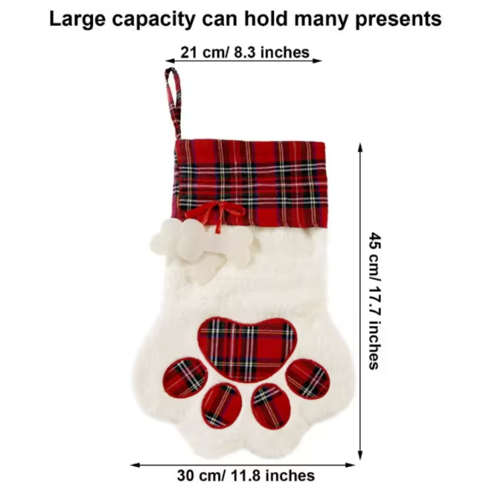 ถุงเท้าคริสต์มาส ของตกแต่งปีให - Christmas Stocking Hanging บทวิจารณ์และราคา