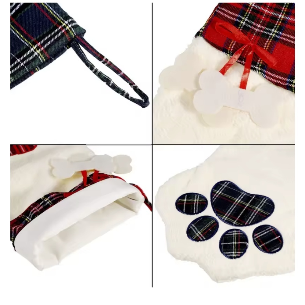 ถุงเท้าคริสต์มาส ของตกแต่งปีให - Christmas Stocking Hanging บทวิจารณ์และราคา