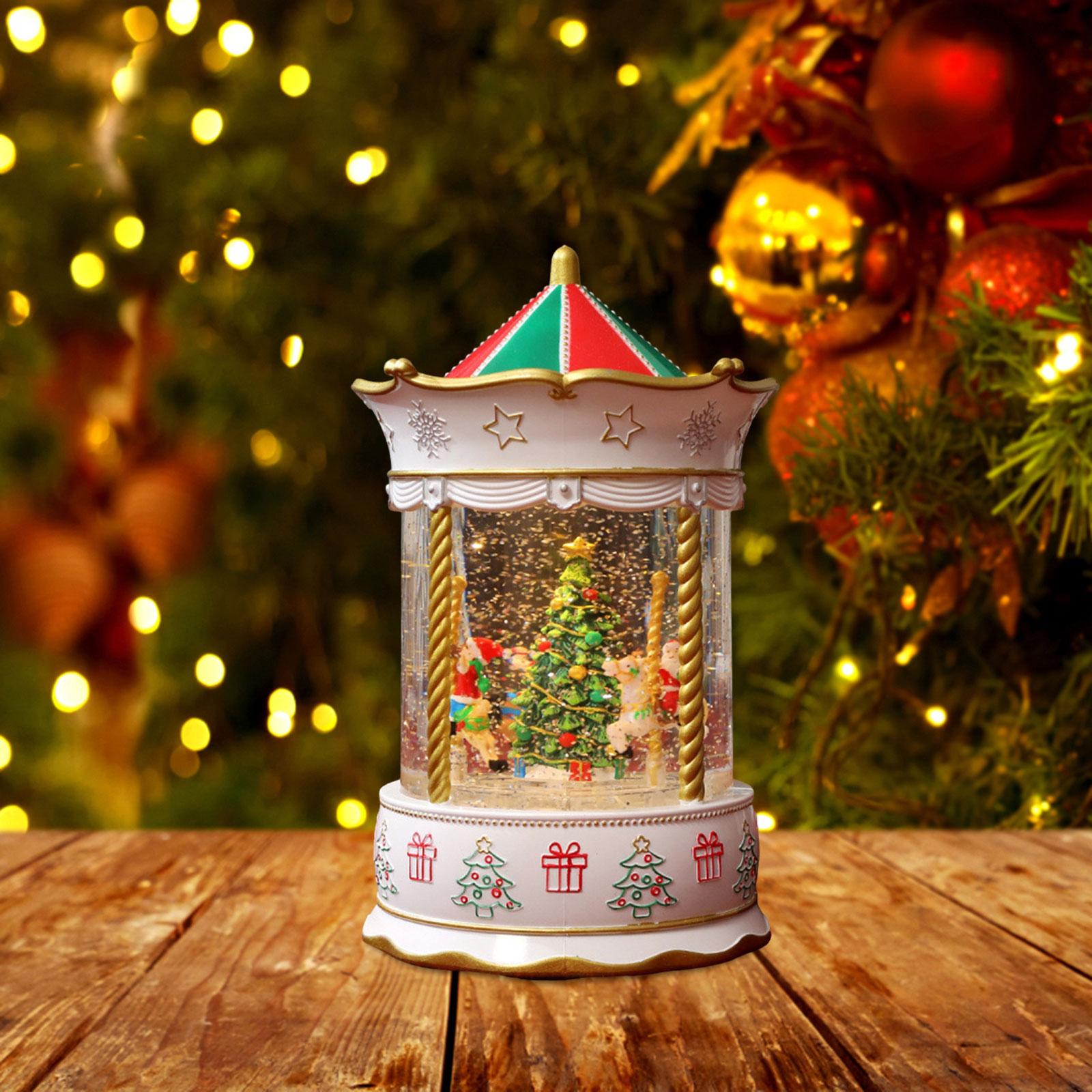 กล่องดนตรีลูกโลกหิมะดนตรีคริสต - Snow Globe Musical บทวิจารณ์และราคา