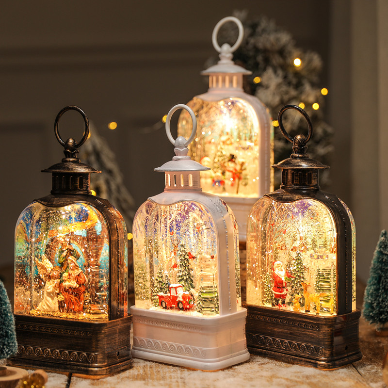 กล่องดนตรีลูกโลกหิมะตกพร้อมต้น - Snow Globe Musical บทวิจารณ์และราคา