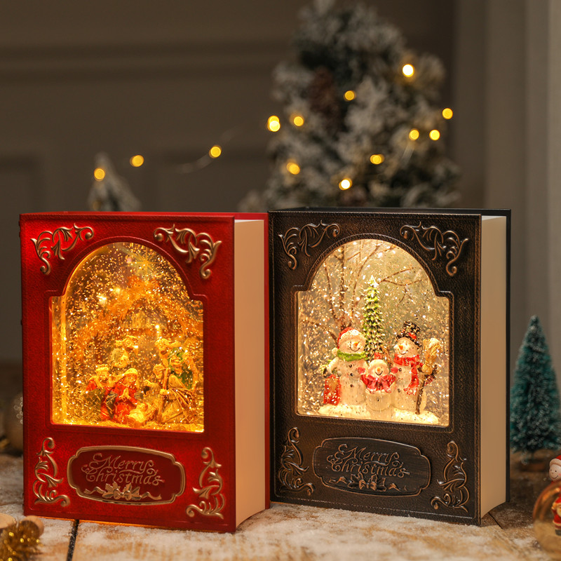 กล่องดนตรีลูกโลกหิมะตกพร้อมต้น - Snow Globe Musical บทวิจารณ์และราคา