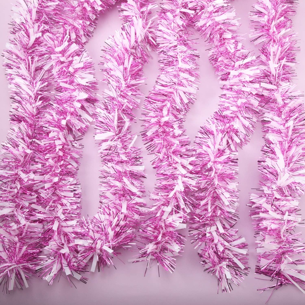 พวงมาลัยประดับวันวาเลนไทน์ 6 ช - Tinsel Garland Decoration บทวิจารณ์และราคา