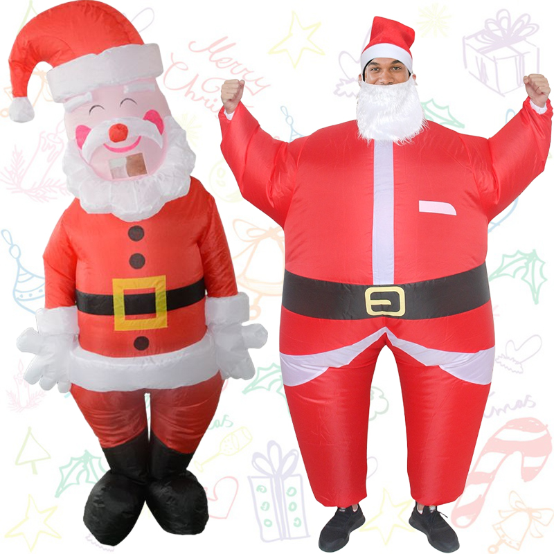 ชุดแฟนซีซานตาคลอสเป่าลมสำหรับผ - Elf Costume Christmas บทวิจารณ์และราคา