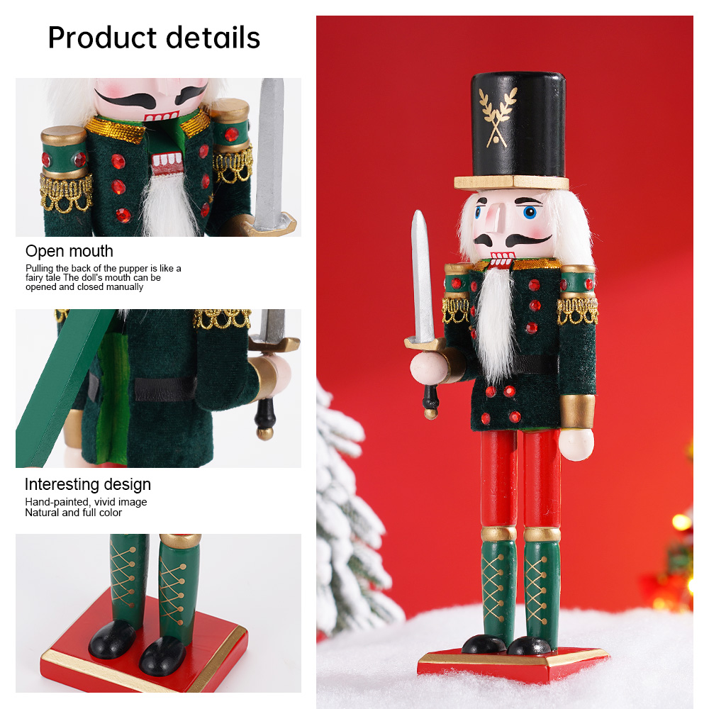 30cm เครื่องประดับนัทแครกเกอร์ - Nutcracker Figurine บทวิจารณ์และราคา