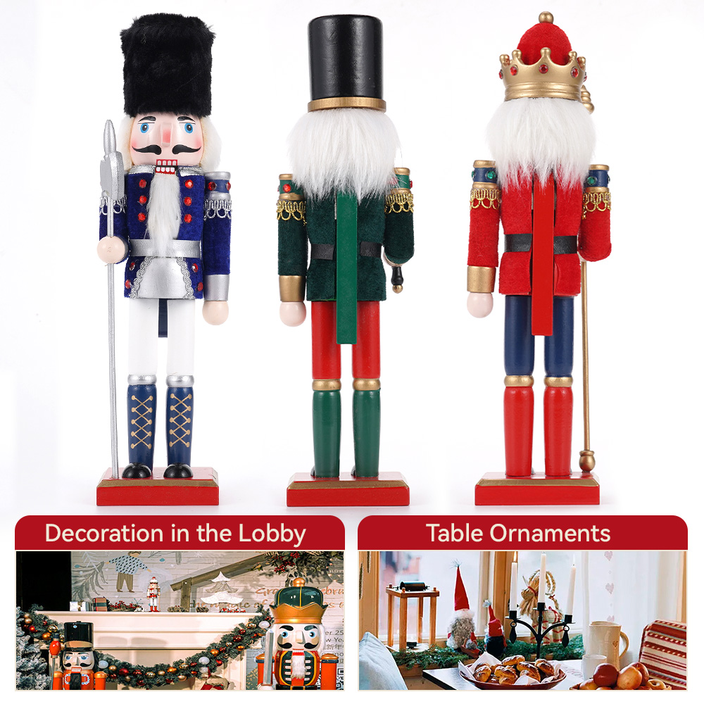 30cm เครื่องประดับนัทแครกเกอร์ - Nutcracker Figurine บทวิจารณ์และราคา