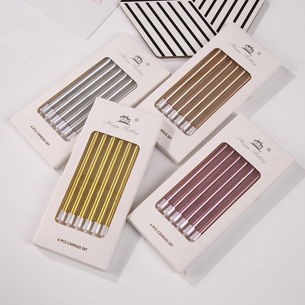 เทียนวันเกิดโลหะสีทองเงิน 6/18 - Holiday Candle Set บทวิจารณ์และราคา