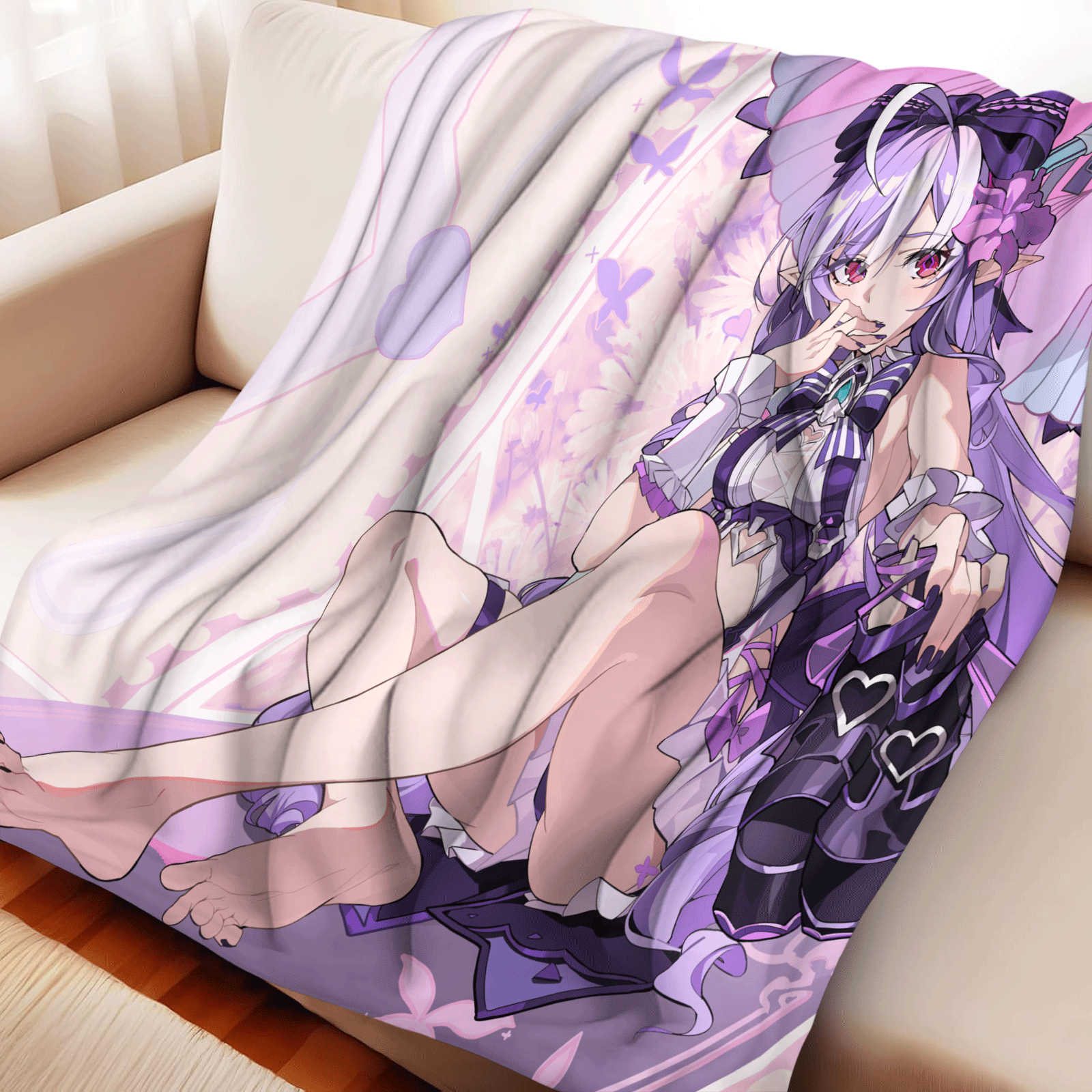 ผ้าห่มลายการ์ตูน Zenless Zone  - Christmas Throw Blanket บทวิจารณ์และราคา