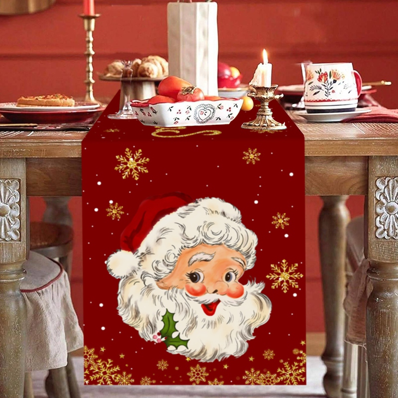 ผ้าปูโต๊ะคริสต์มาส ของตกแต่งคร - Christmas Table Runner บทวิจารณ์และราคา