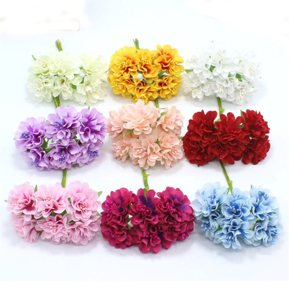 พวงมาลาเกสรช่อดอกไม้เทียม18ชิ้ - Christmas Wreath Fake บทวิจารณ์และราคา
