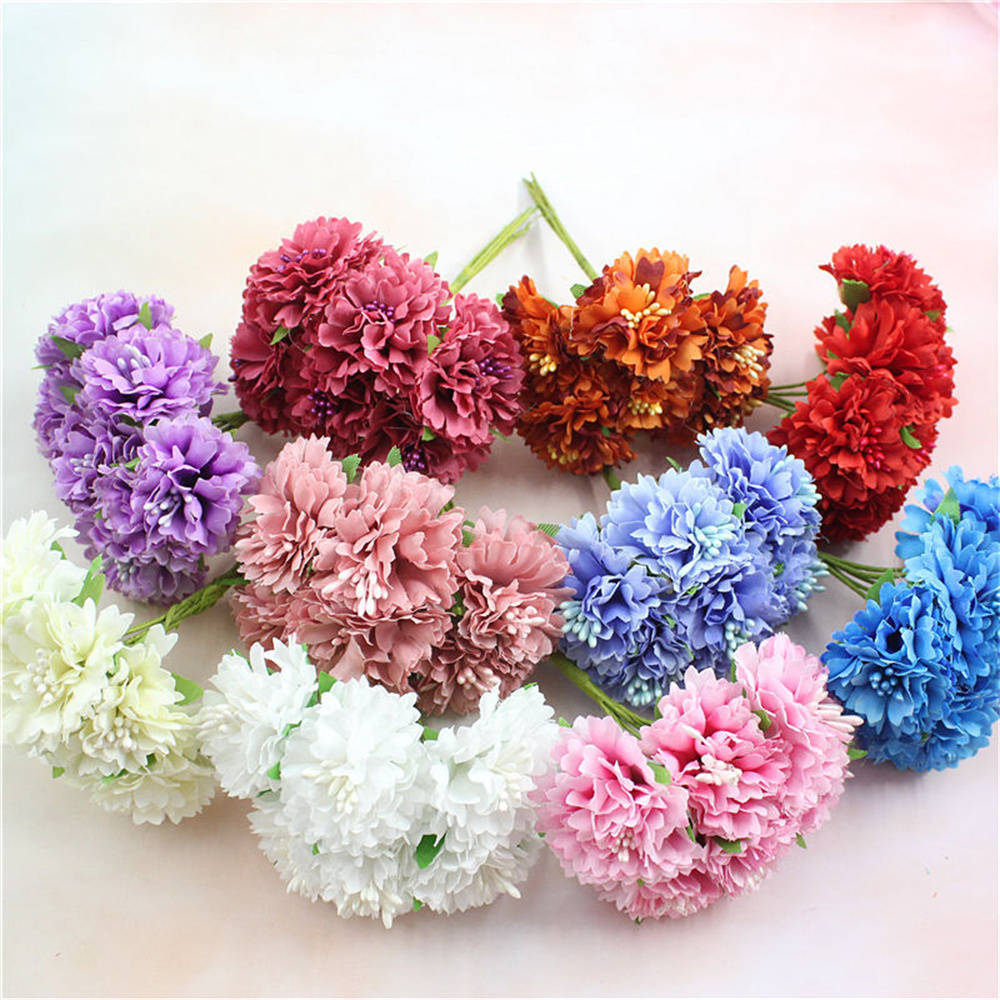 พวงมาลาเกสรช่อดอกไม้เทียม18ชิ้ - Christmas Wreath Fake บทวิจารณ์และราคา