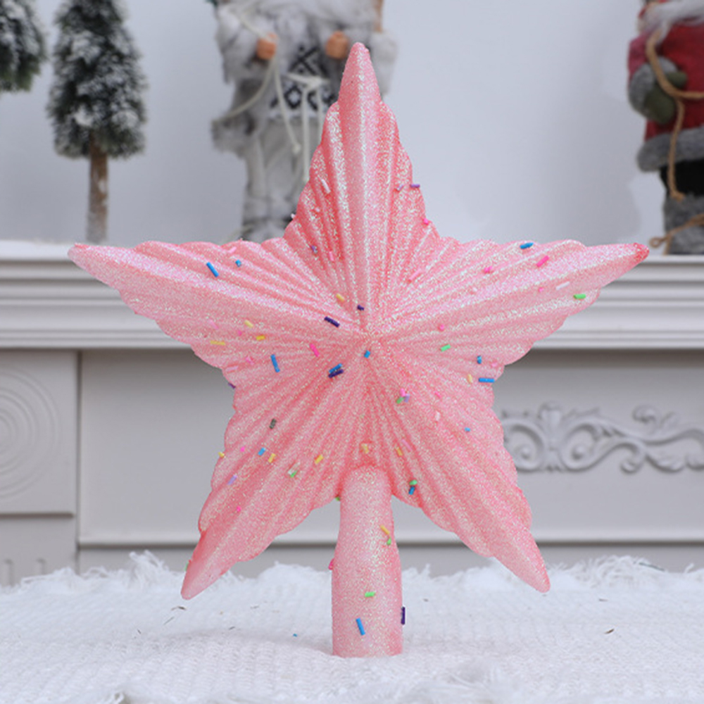 ดาวประดับยอดต้นคริสต์มาส สีชมพ - Star Tree Topper บทวิจารณ์และราคา