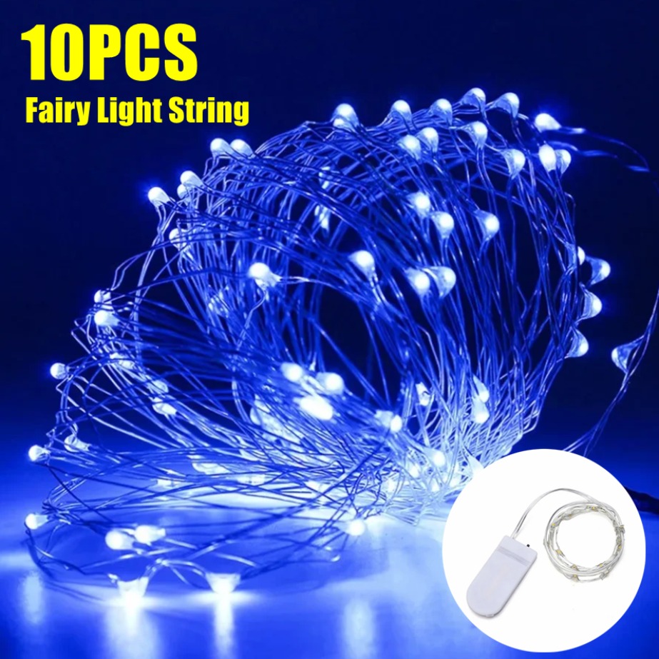 10 ชิ้นขายส่ง 5 เมตร ~ 1 เมตร  - Led Fairy String Lights บทวิจารณ์และราคา